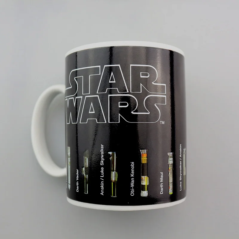 Новинка 350 мл кружки Звездные войны Термочувствительная кружка преобразующая кофейная чашка меняющая цвет волшебная кружка Чайные чашки лучший подарок для ваших друзей