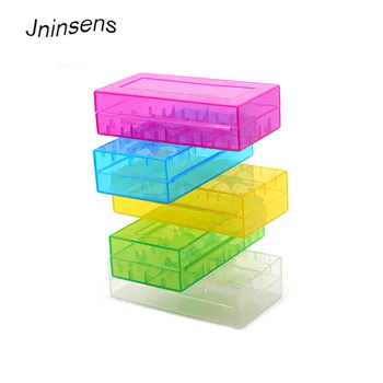 

Wholesale New Hard Plastic Battery Protective Storage Boxes Cases Holder For 18650 18350 CR123A 18500 Battery Free shipping