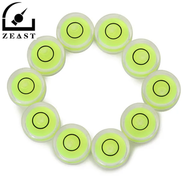 10pcs Circular Bubble Spirit Level Set For Professional Measuring