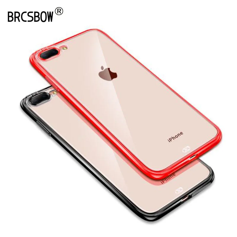 Transparent Shockproof Bumper TPU Silicone Phone Case For iPhone X XS XR Max 8 7 6 6S Plus Clear Protection Back Cover |
