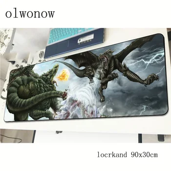 

Monster Hunter pad mouse Professional computador gamer mouse pad 90x30cm padmouse Domineering mousepad gadget office desk mats