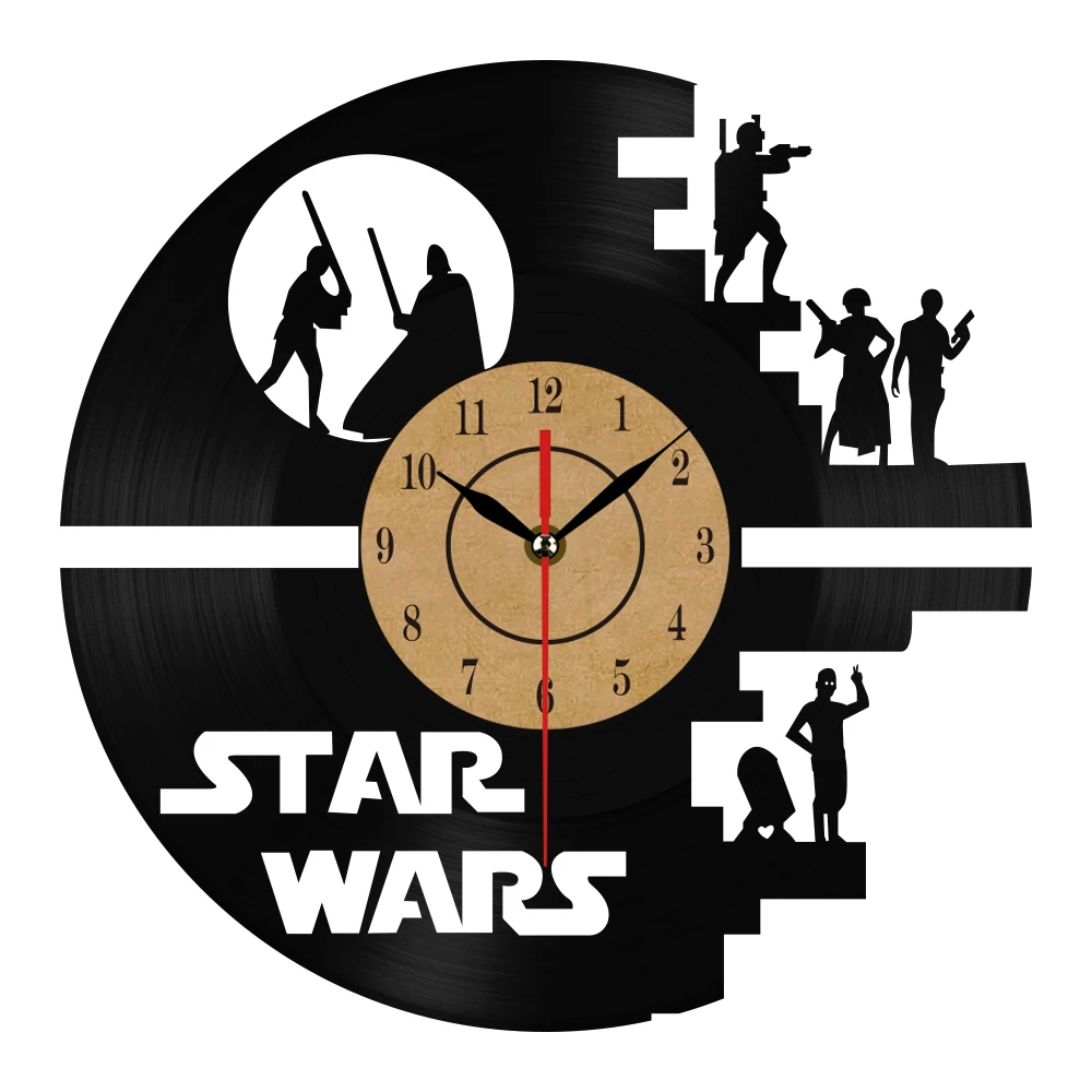 3d Gantung Jam Tangan Duvar Saat Rumah Dekorasiacion Fashion Kreatif Jam Cd Vinyl Record Jam Dinding Film Tema Dekorasi Rumah Wall Clocks Aliexpress