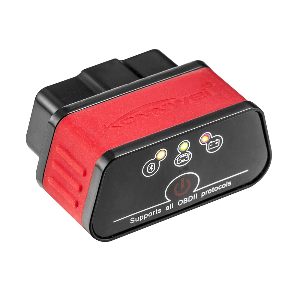Инструмент для сканирования konnwei pro obd2 konnwei KW903 obd2 адаптер инструмент для сканирования Bluetooth автоматический диагностический инструмент elm 327 адаптер BT