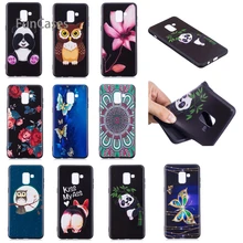 3D Panda чехол для Coque samsung A8 плюс 2018 S7 край S8 плюс S9 Капа Capinhas для samsung Galaxy Note 8 A3 2016 A5 J3 J5 J7 2017