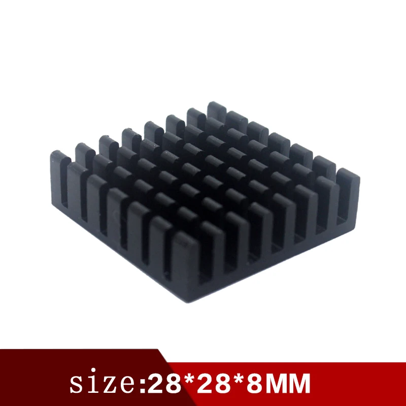 

CoolerAge 2 x Aluminum Cooling PCS 28x28x10MM Chipset Heat Sink RAM Radiator Heatsink Cooler