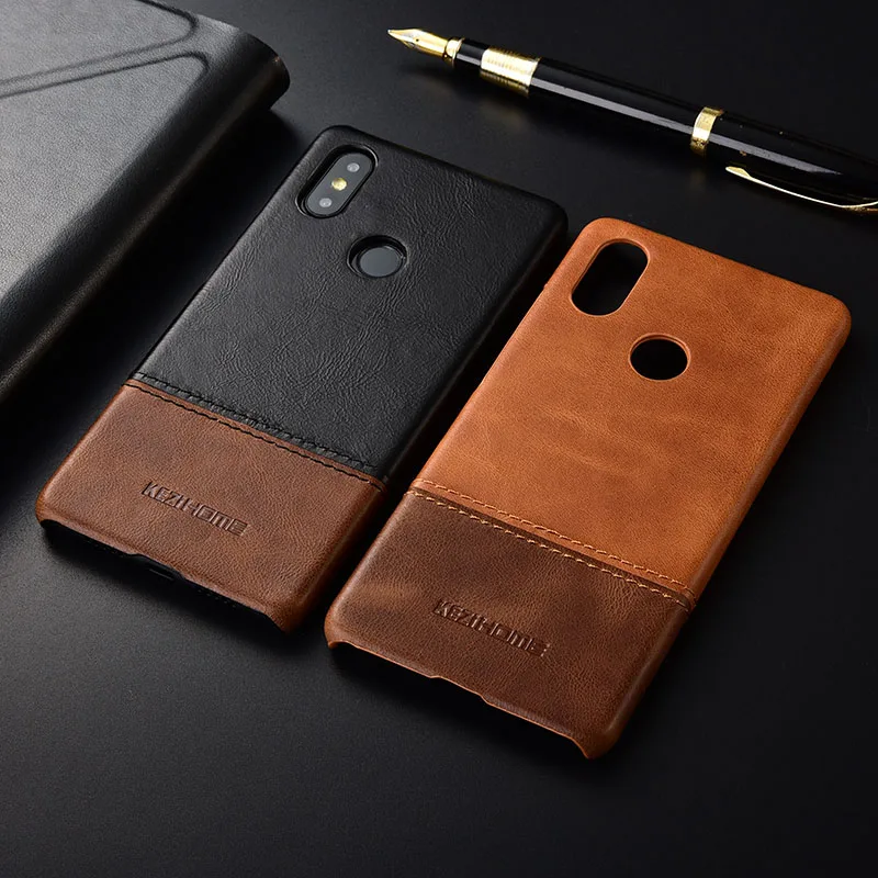 Чехол для Xiaomi Mi Max 3 KEZiHOME роскошный популярный цвет натуральная кожа твердая