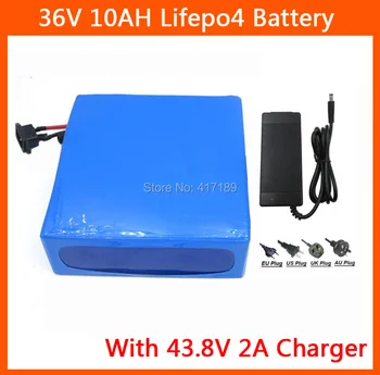 

No tax 12S 36V lifepo4 26650 battery pack 500W 36 V Electric Bike bicycle scooter battery with 43.8V 2A charger