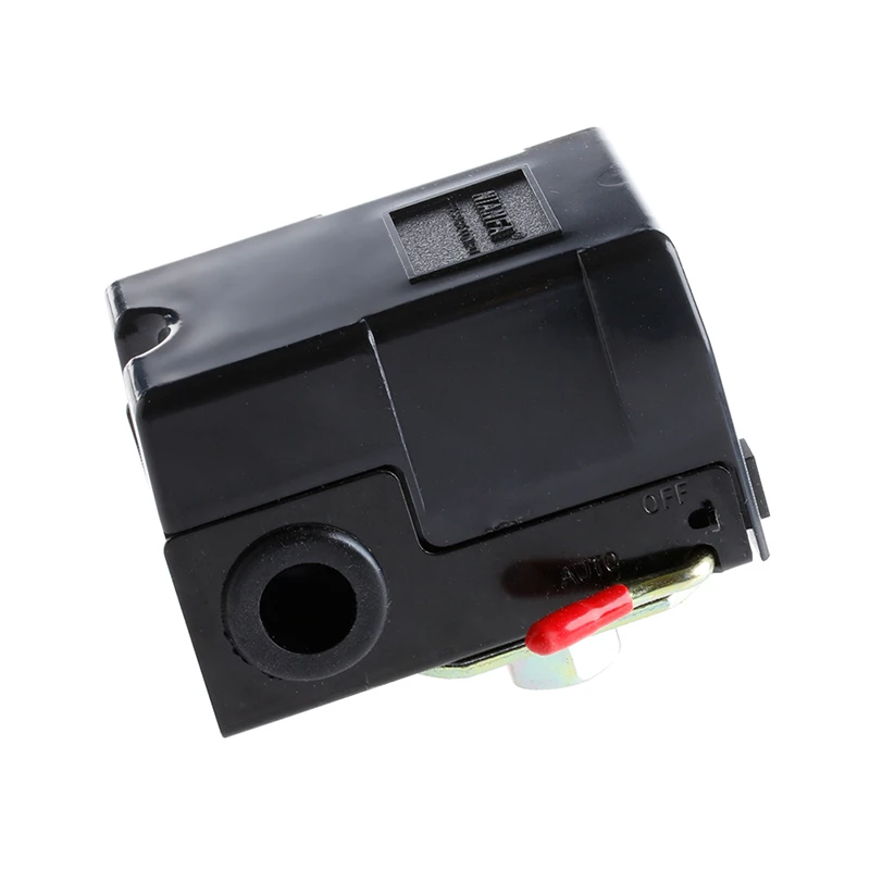 

1 Port Air Compressor Pressure Control Switch 95-125PSI On/off Lever 220V