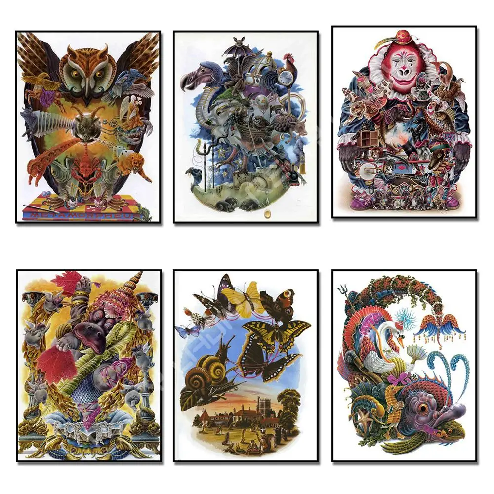 

Full Square/Round Diamond Painting Fantasy Animal Picture of Rhinestones Cross Stitch Kits Diamond Mosaic Pattern Hobby & Crafts