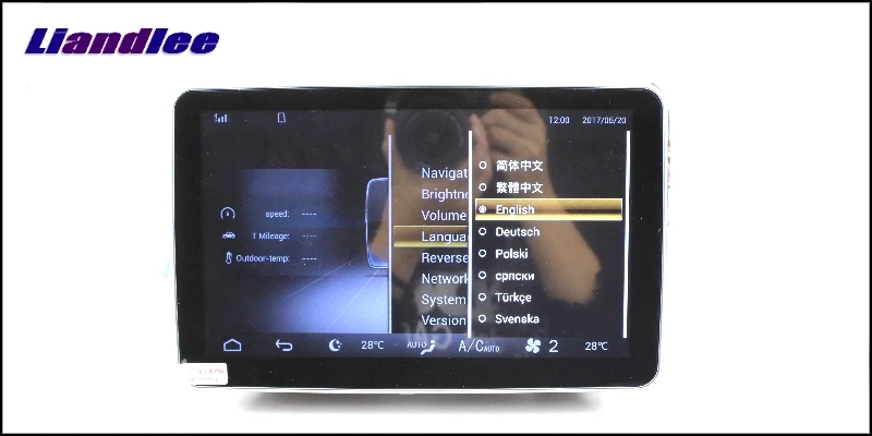 Liandlee Car Multimedia Player NAVI For Mercedes Benz MB ML M Class W164 2005~2011 Comand NTG Car Radio Stereo GPS Navigation15
