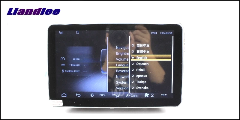 Liandlee автомобильный мультимедийный плеер NAVI для Mercedes Benz MB ML M Class W164 2005~ 2011 Comand NTG автомобильный Радио Стерео gps навигация