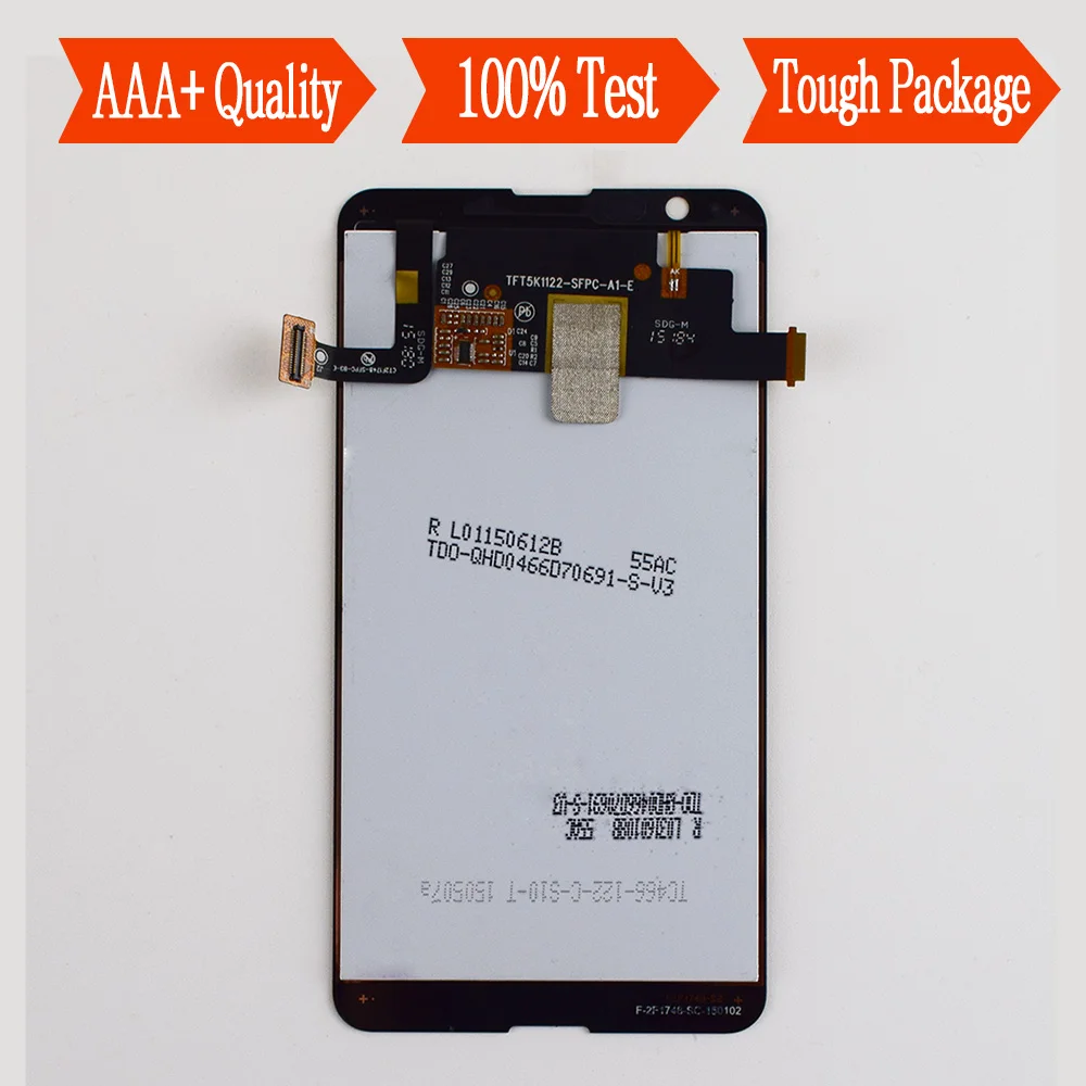 Najtaniej Dla SONY Xperia E4G E2003 E2033 moduł wyświetlacza lcd + dotykowy zespół czujnika ekranu ramki