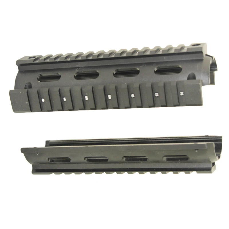 AR-15 M4 Handguard карабин 6,7 дюймов Airsoft рис Quad Rail 2 шт. Drop-In с креплением для крепления для тактическое для охоты для стрельбы