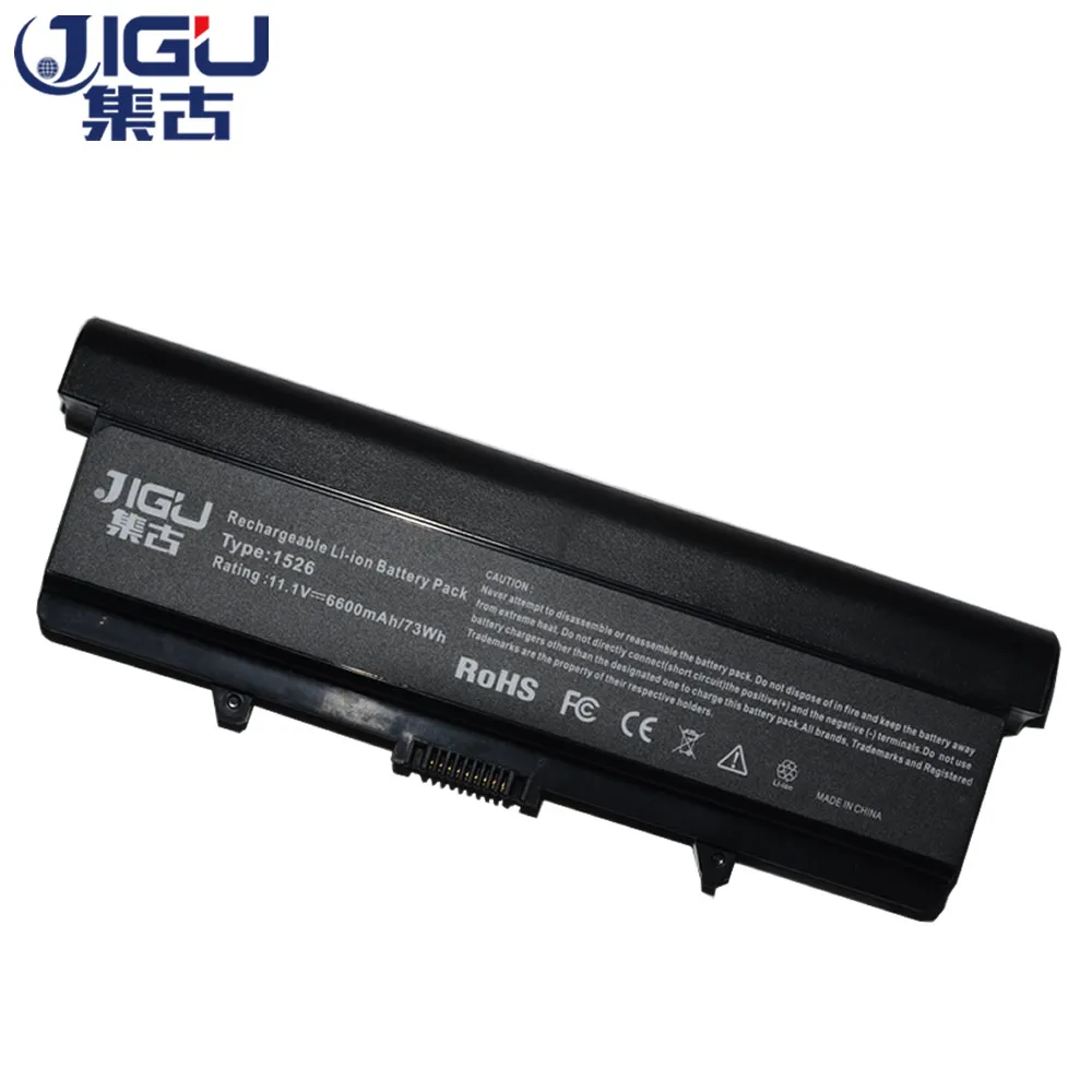 JIGU Replacement Laptop Battery RU586 GW240 HP2971545 312-0633 312-0763 RN873 312-0844 451-1047 For Dell Inspiron 1525 1526 | Компьютеры и