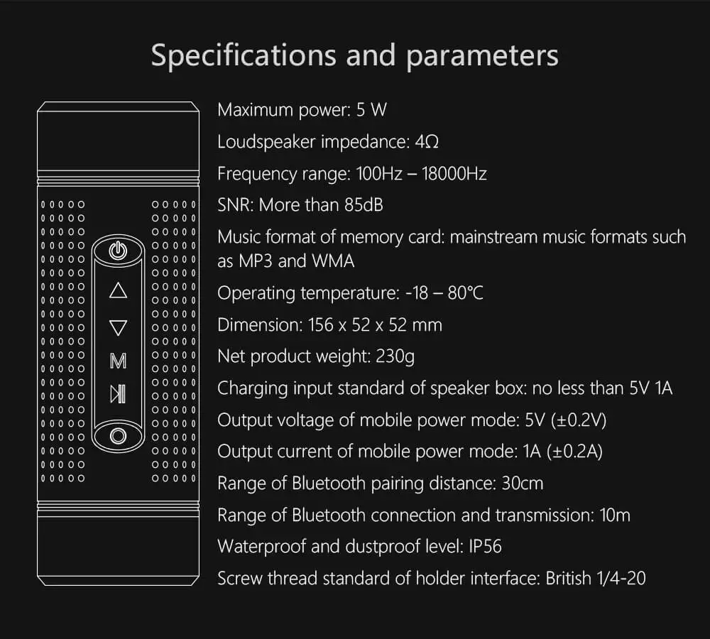 JAKCOM OS2 наружная Колонка Беспроводная колонка Велоспорт Bluetooth динамик s Спорт Музыка бас динамик s освещение power Bank FM радио