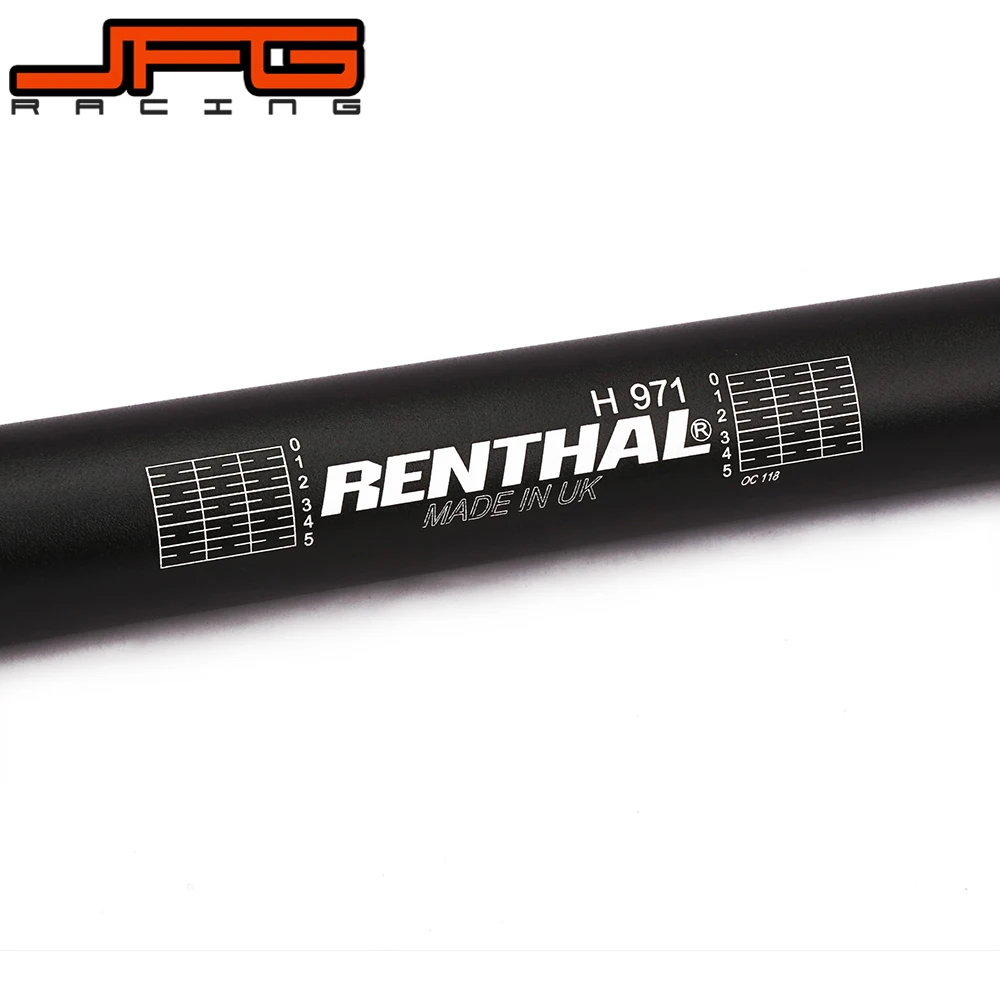 Фэтбайк черный Renthal на руль 1 1/8 дюйма 28 мм для KTM SX SXS SXF EXC EXCF XC XCF XCW XCFW 125 150 200 250 350