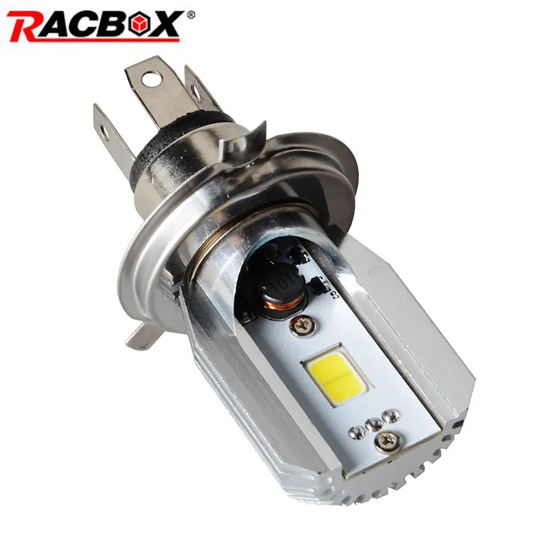 M2S H4 Motorbike Scooter Motorcycle LED Headlight Bulb H4 LED Headlamp Cool White Light Electric