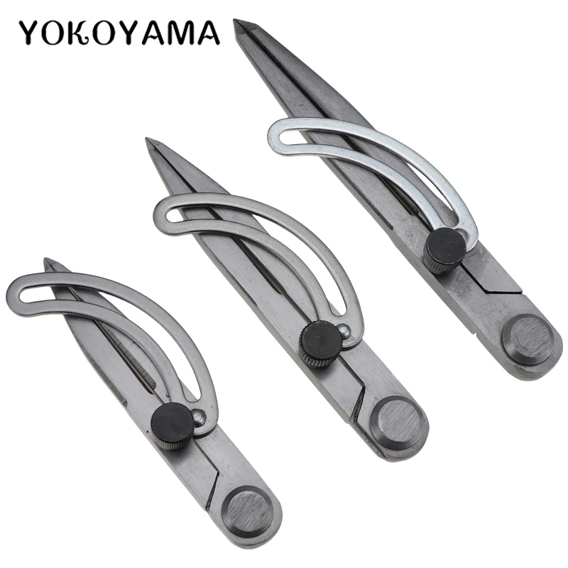 YOKOYAMA Measuring Spacing Compass Adjustable Leather Craft Rotating