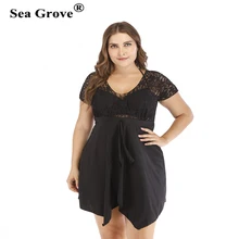 Женский Плюс Размер бикини с вязаными деталями купальник из трех частей на косточках пуш-ап женский черный купальник с закрытой шнуровкой купальный костюм