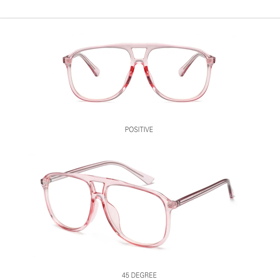 OVZA, модные аксессуары, женские прозрачные очки, оправа, фирменный дизайн, стиль пилота, оптические очки, оправа для мужчин, S6058