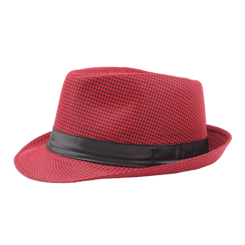 Новая мода ретро мужские шляпы Fedoras Топ Джаз летняя шляпа котелок Кепка Уличная Повседневная шляпа винтажная круглая Кепка s женская