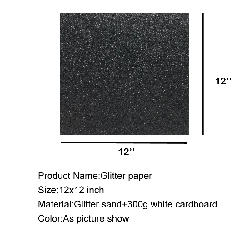 Блестки для рукоделия, бумажные открытки, вечерние украшения, подарочная упаковка, изготовление бумажных карточек, сделай сам, скрапбук, бумага для рукоделия JC 5 шт 12 ''x 12''