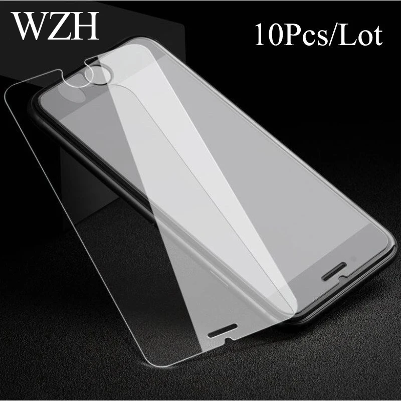 10 قطع الزجاج المقسى على Iphone 7 زائد 8 6 6 ثانية 5 5 ثانية 5c 4 4 ثانية 9 H 2 5d 0 3 ملليمتر شاشة حامي فيلم ل Iphone X Xs Xr Xs ماكس الزجاج Www38 Kotora Shop