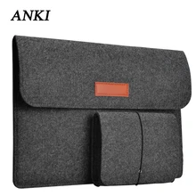 Тонкая сумка для ноутбука из шерстяного войлока для Macbook Pro retina 11 13 15 чехол для Xiaomi Air 12,5 13,3 15,6 чехол для 13,5 для ноутбука