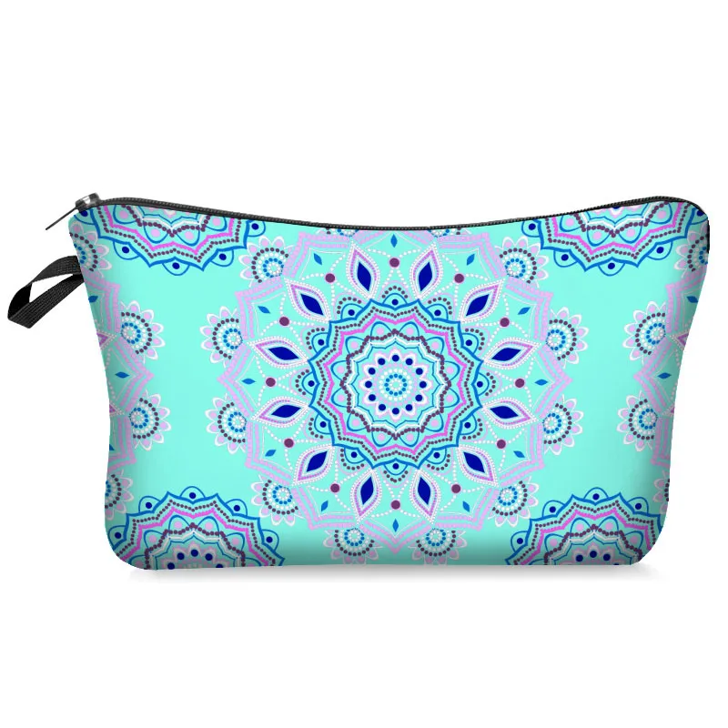 Yotina сумка для макияжа женская косметичка с разноцветным рисунком 3D печать несессер сумка для путешествий Органайзер косметичка