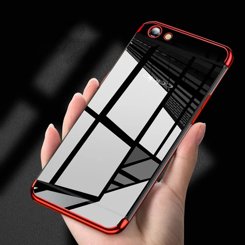 Case For Oppo FIND X Cases Soft Plated Fundas For Oppo F9 K1 R15X A3s A5 A3 A83 A1 A73 R17 Pro 