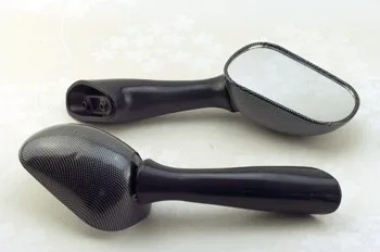 

For Honda CBR600F F2 CBR1000F VFR750F VFR800/Fi Rear View Mirrors Black/Carbon