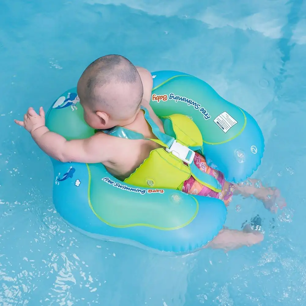 

Baby Swimming Ring Infant Toddler Kids Inflatable Float Swimming Pool Accessories Swim Trainer Toy