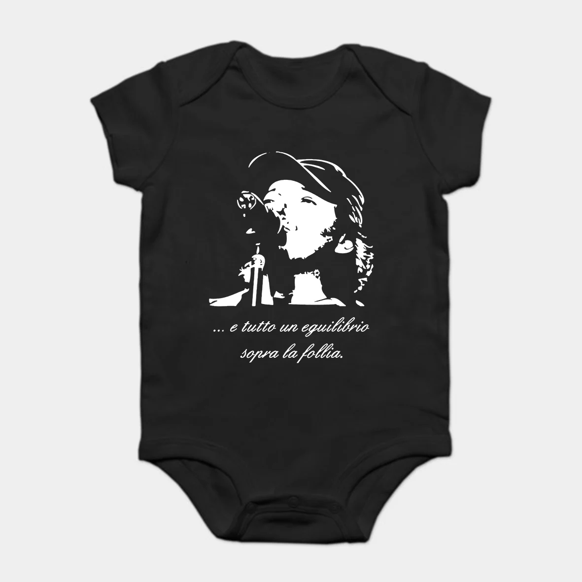 

Baby Onesie Baby Bodysuits kid t shirt Funny novelty Vasco Rossi Follia Musica Blasco cool