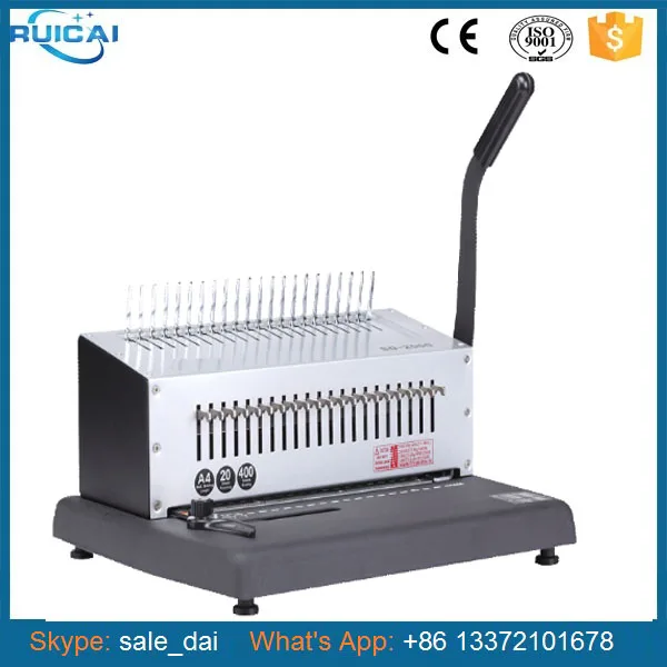 SD 2000 Manual Comb Binderbinder bookbinder machinebinder prices