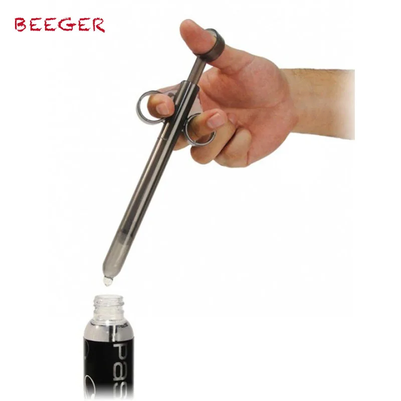 BEEGER Personal Lubricant Applicator Syringe Lube Tube Aid Tools Anal Vagina Shooter Launcher Toys For Men Woman Gay Party |