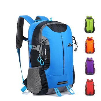 

NEW!40L Outdoor Sport Climbing Travel large capacity Mountaineering Backpack Brand Quality Bag Packs Waterproof Nylon Rucksacks.