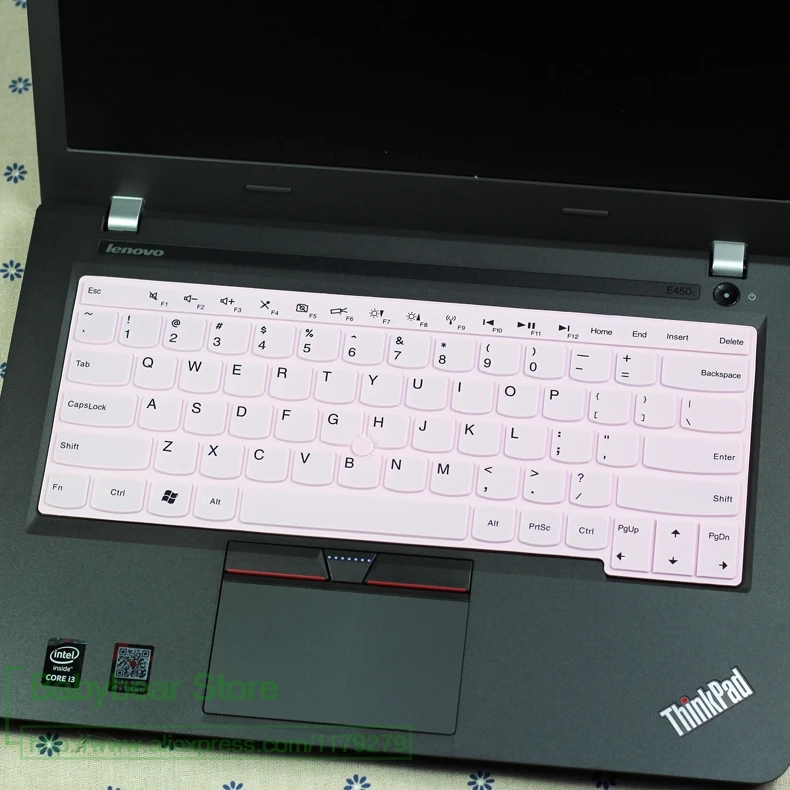 Для lenovo ThinkPad E430 E431 E435 E440 X230 T430 E430C E330 E335 S3 силиконовая для ноутбука Защитная крышка клавиатуры защитная накладка для телефона - Цвет: allpink