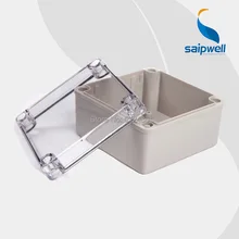 120*120*75mm 2013 Hot sale ip66 plastic boxes for electronics with clear lid DS-AT-1212-S