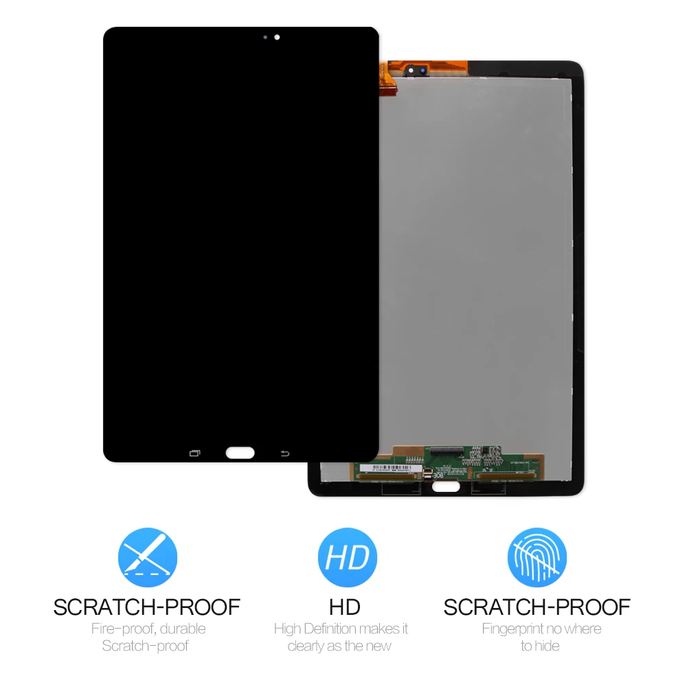 SRJTEK ЖК дисплей для Samsung Galaxy Tab A 10 1 2016 P585 P580 SM матричный экран сенсорный дигитайзер