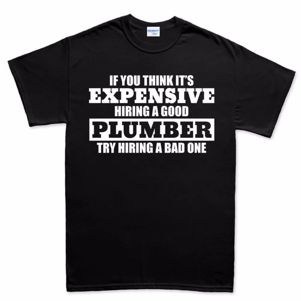 2018 Fashion Make Shirts master Plumber Tool Set Plumbing Funny Gift T Shirt cheap Custom Tee ...