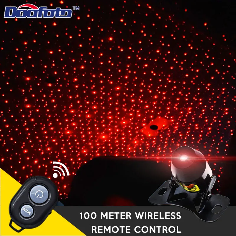 

Doofoto Car Styling Outdoor Laser Lighting Christmas Lights Disco Laser Light Stage Star Lighting Effect Car Interior Decoration