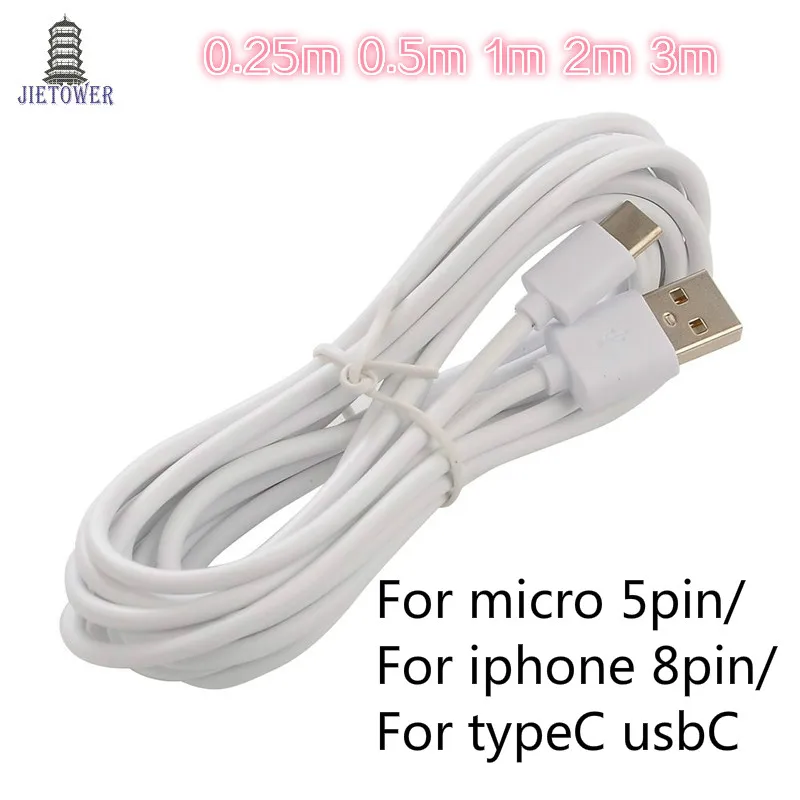 50 шт. 0 25 м 5 1 2 3 А USB Type-C C кабель для синхронизации данных оригинальный подлинный