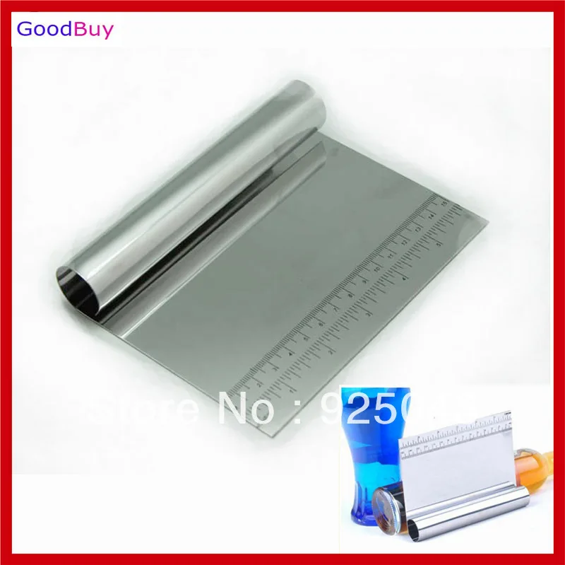 

New Stainless steel Cake scraper / plane knife scraping knife /cake butter spreader cutter. cake baking scraper blade plate