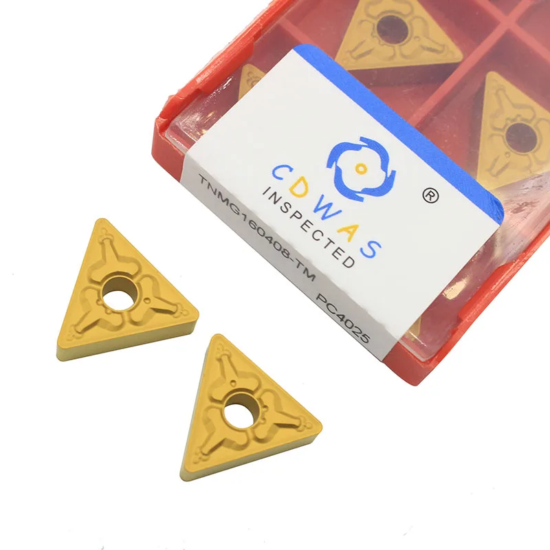 

High quality TNMG160408 TM PC4025 Carbide insert milling turning tool Lathe tool Turning insert for machining steel parts