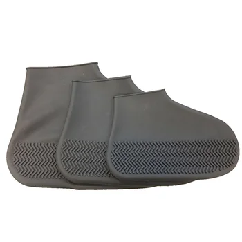 

Silicone Overshoes Reusable Waterproof Rainproof Men Shoes Covers Rain Boots Non-slip Washable Unisex Wear-Resistant Recyclable
