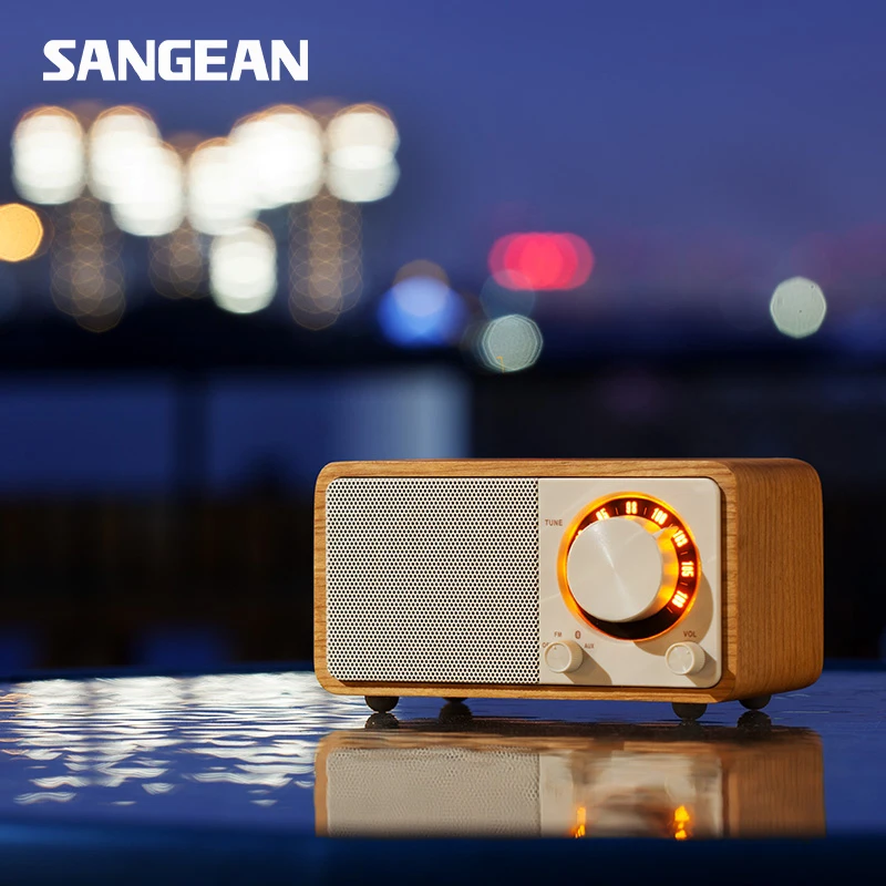 Sangean чистый bluetooth динамик мини радио fm портативное радио|Портативные колонки| |