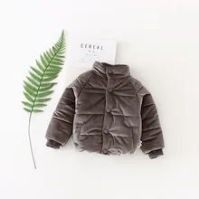 Baby Girls Winter Cotton Jackets for Baby Girls & Boys Newborn Thick Coat Solid Baby Jacket & Parka Infant Clothes Coat Baby