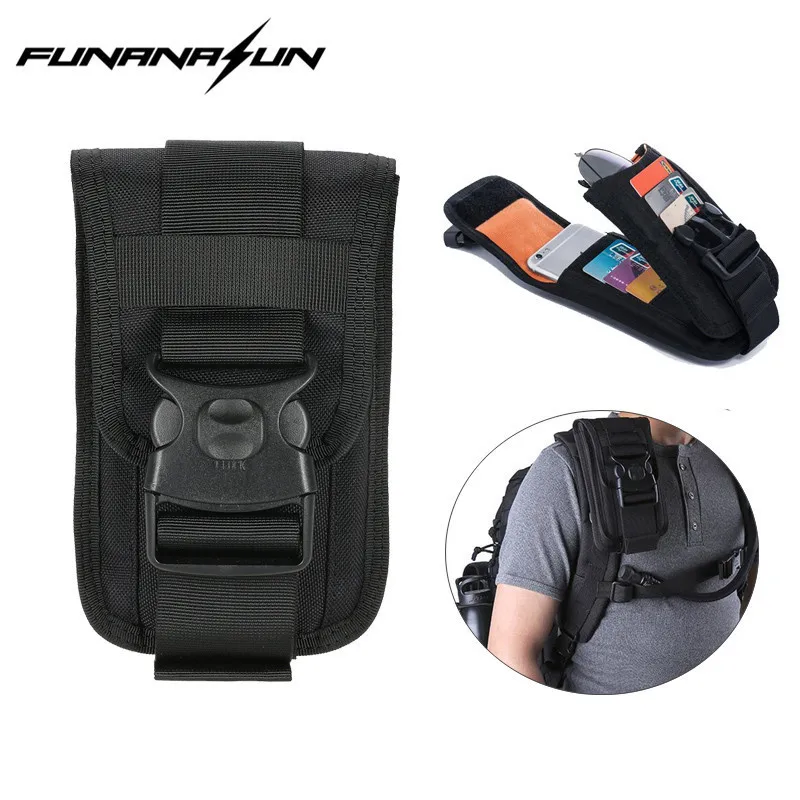 Compact Nylon Molle Pouch Small EDC Utility Gadget Cellphone Pouch