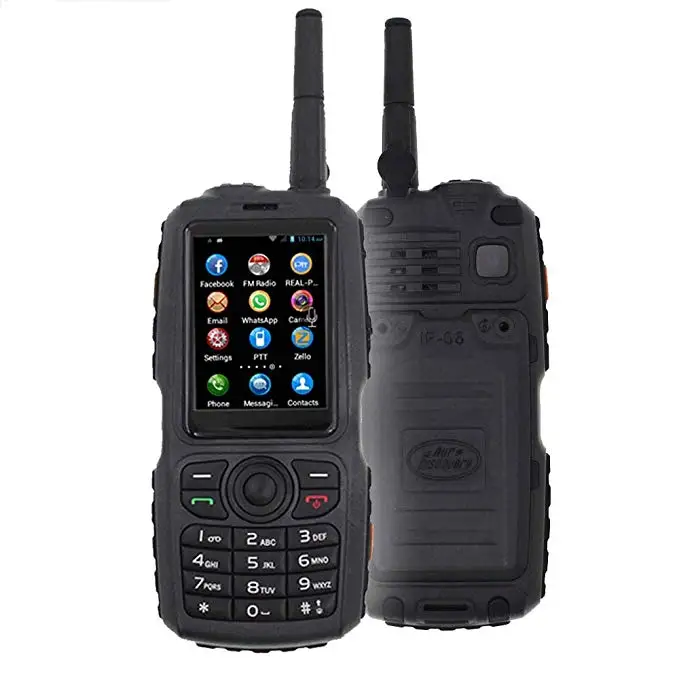Сим карты Wi Fi gps google WCDMA/GSM 3g радио IP68 водонепроницаемый Walkie Talkie Touch экранный