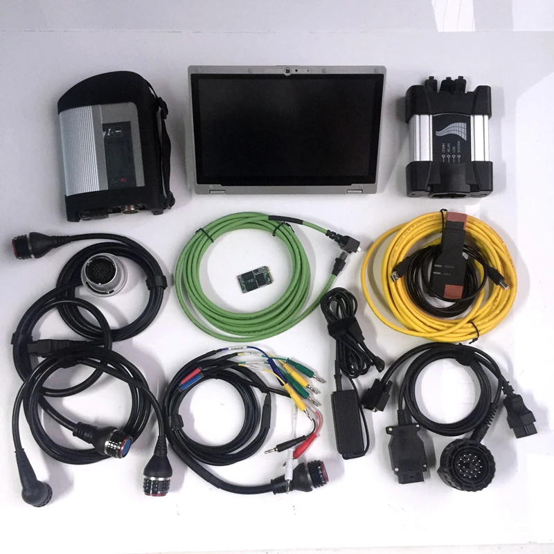 2in1 MB Star C4 SD Compact 4 и ICom Next для B МВт с программным обеспечением на ноутбуке cf-ax2 I5 1 ТБ